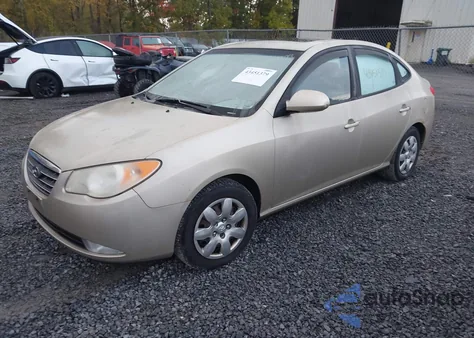 2007 Hyundai Elantra Gls/Limited/Se from USA, damaged, VIN KMHDU46D87U128587